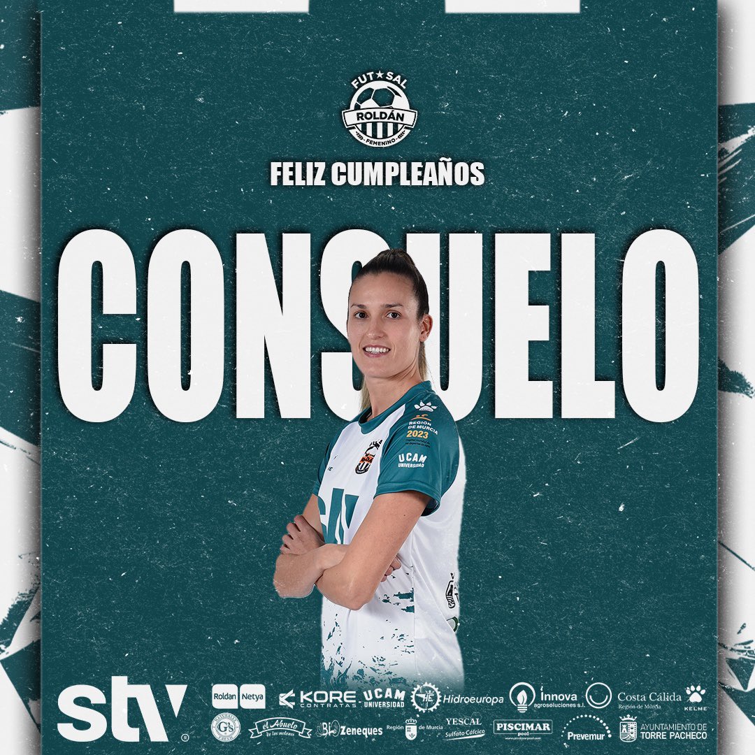 Hoy estamos de celebración, nuestra molinense cumple 31 años👏

¡Feliz cumpleaños <a href="/mariacon_8/">Consuelo Campoy</a>! 🎂🎈

#STVRoldan