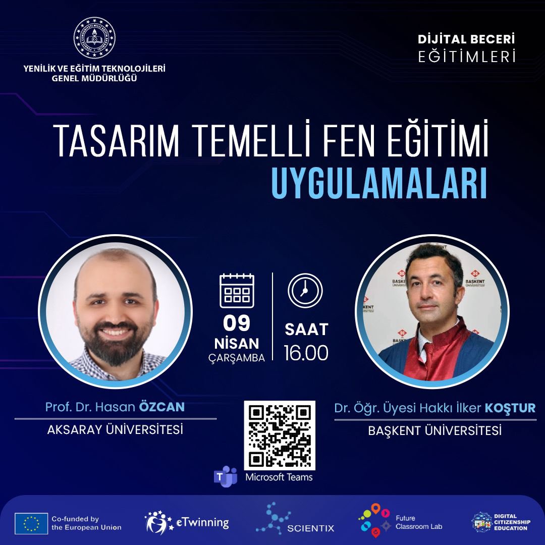 Fatih Projesi - Ordu (@ordufatihpro) on Twitter photo 📌TasarımTemelliFenEğitimi Uygulamaları
📚Prof.Dr.Hasan ÖZCAN,Dr.Hakkı İlkerKOŞTUR
📆9Nisan2025Çarşamba
⏰16.00
🔗meb.ai/UKM6yqd
✅ ToplantıID:394 504 896 095
✅ dF7Gz7Bh
#egitimkentiORDU
<a href="/tcmeb/">Millî Eğitim Bakanlığı</a> <a href="/Yusuf__Tekin/">Yusuf Tekin</a> <a href="/mebyegitek/">Yenilik ve Eğitim Teknolojileri Genel Müdürlüğü</a> <a href="/TCOrduValiligi/">Ordu Valiliği</a> <a href="/CelileErenOKTEN/">Celile Eren ÖKTEN</a> <a href="/mfvargeloglu/">MEHMET FATİH VARGELOĞLU</a> 📌TasarımTemelliFenEğitimi Uygulamaları
📚Prof.Dr.Hasan ÖZCAN,Dr.Hakkı İlkerKOŞTUR
📆9Nisan2025Çarşamba
⏰16.00
🔗meb.ai/UKM6yqd
✅ ToplantıID:394 504 896 095
✅ dF7Gz7Bh
#egitimkentiORDU
<a href="/tcmeb/">Millî Eğitim Bakanlığı</a> <a href="/Yusuf__Tekin/">Yusuf Tekin</a> <a href="/mebyegitek/">Yenilik ve Eğitim Teknolojileri Genel Müdürlüğü</a> <a href="/TCOrduValiligi/">Ordu Valiliği</a> <a href="/CelileErenOKTEN/">Celile Eren ÖKTEN</a> <a href="/mfvargeloglu/">MEHMET FATİH VARGELOĞLU</a>