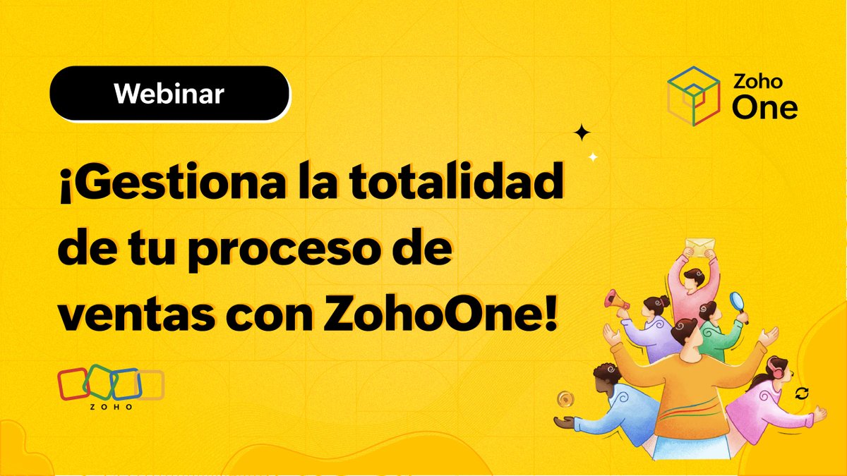 ZohoEspana's tweet photo. 🚀 ¿Te perdiste nuestro #webinar con @sagitaz_es  sobre cómo optimizar tu proceso de #ventas? 😣

🎉  No te preocupes, ¡tenemos la grabación para ti! 🎥

🔗 https://t.co/C3dyKPPLLJ 

Es tuyo. Es fácil. Es Zoho.

#EstrategiasDeVentas #Software #Productividad #Automatización #SaaS https://t.co/2UyN84JWtW