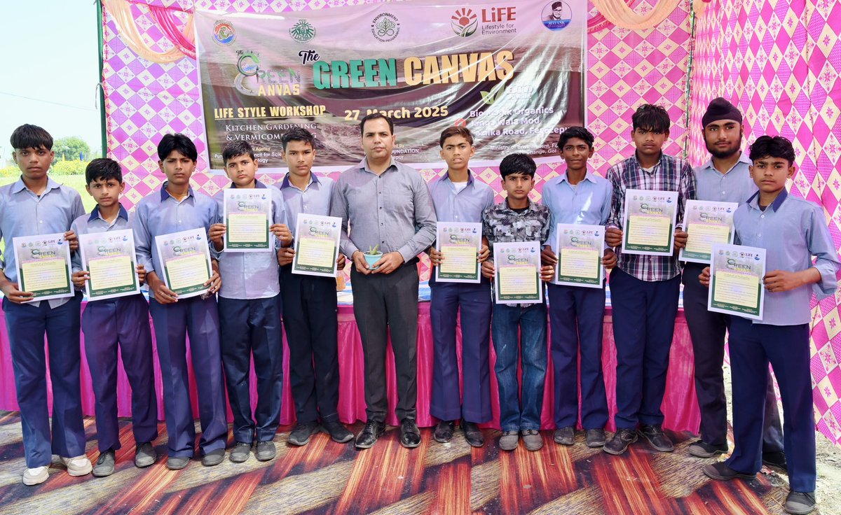Mayank Foundation,Ferozepur (@mayankfoundtion) on Twitter photo Mayank Foundation, Ferozepur organised Lifestyle workshop on ‘Kitchen Gardening & Vermicomposting’ under Environment Education Programme ‘ The Green Canvas’.
<a href="/moefcc/">MoEF&CC</a>
<a href="/PSCST_GoP/">Punjab State Council for Science and Technology</a>
<a href="/PritpalPSCST/">Pritpal Singh</a>
<a href="/KSBathPSCST/">KSBathPSCST</a> <a href="/thkurmandakini/">Mandakini Thakur</a>
<a href="/susangeorgek/">Susan George K</a> <a href="/DeepakSharmaMF/">Deepak Mayank Sharma</a> <a href="/anirudhdcm/">Dr Anirudh Gupta</a> <a href="/RajivSetia6/">Rajiv Setia</a> Mayank Foundation, Ferozepur organised Lifestyle workshop on ‘Kitchen Gardening & Vermicomposting’ under Environment Education Programme ‘ The Green Canvas’.
<a href="/moefcc/">MoEF&CC</a>
<a href="/PSCST_GoP/">Punjab State Council for Science and Technology</a>
<a href="/PritpalPSCST/">Pritpal Singh</a>
<a href="/KSBathPSCST/">KSBathPSCST</a> <a href="/thkurmandakini/">Mandakini Thakur</a>
<a href="/susangeorgek/">Susan George K</a> <a href="/DeepakSharmaMF/">Deepak Mayank Sharma</a> <a href="/anirudhdcm/">Dr Anirudh Gupta</a> <a href="/RajivSetia6/">Rajiv Setia</a>