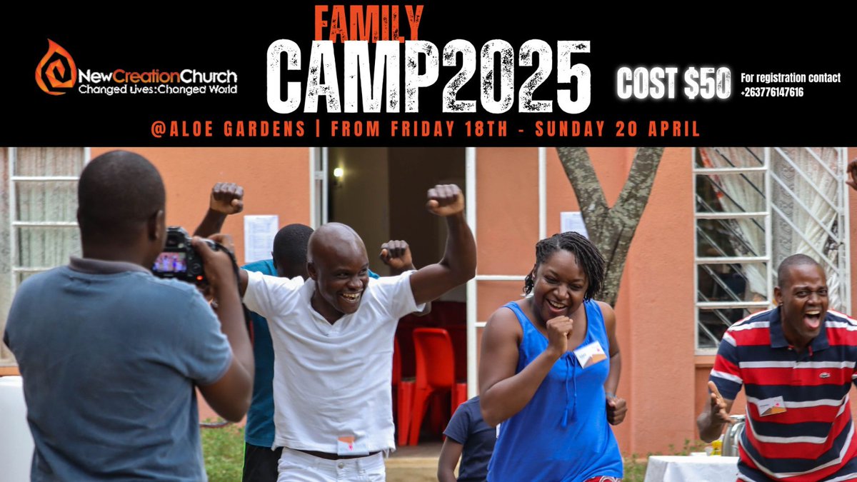 DON'T WAIT! Family Camp is your opportunity for spiritual refreshment and quality family time. Registration is NOW OPEN, and we encourage you to sign up immediately to guarantee your family's place!
 #NewCreationFamily #FamilyRetreat #RegisterToday #ActFast #ChurchFamily