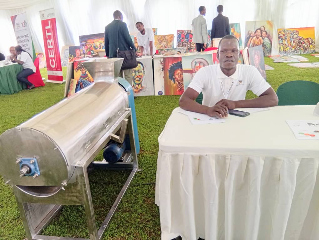Makerere's tweet photo. Some of the Exhibitors at the Makerere Research and Innovation Week. The Exhibitors have been curated from the pool of innovators, who are funded by the @RIFMakerere. https://t.co/uCalm9g8oF