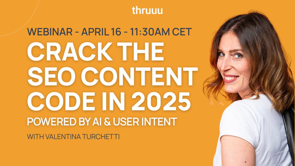 In 2025 the key to ranking—and converting—is combining deep user insight with smart content planning and AI tools.

How to build a modern SEO content strategy that truly performs?
<a href="/thruuu_seo/">thruuu</a> <a href="/samuelschmitt/">Samuel Schmitt</a> #seocontent #seostrategy #seo
my.demio.com/ref/afQu1m8Nle…