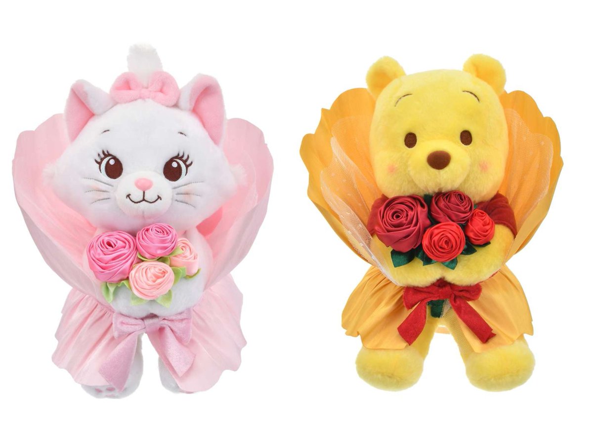 【値下げ商品】新品ディズニーストア　マリー フェイラーバッグ　フラワーぬいぐるみ Disney #ディズニー ━━━━━━━━━━━━ #ディズニーストア