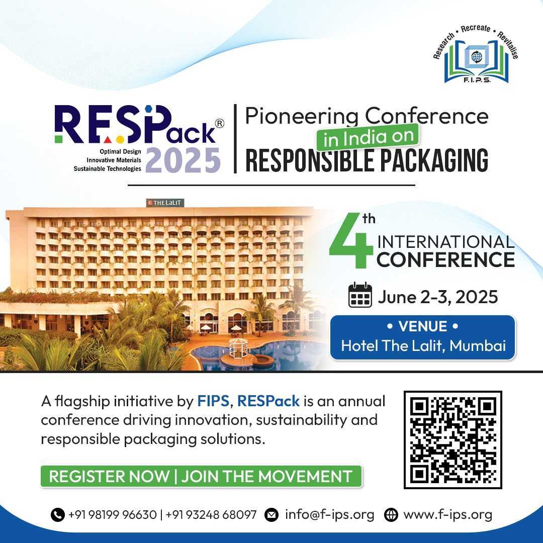 Pharoscionoffce's tweet photo. Pharoscion is thrilled to be Media Partner & the official Digital Marketing Services Provider for the highly anticipated @Respackevent 2025 International Conference!
Join us for this groundbreaking to explore Optimal Design, Innovative Materials & Sustainable Tech. #respack https://t.co/H6zWzukqPW