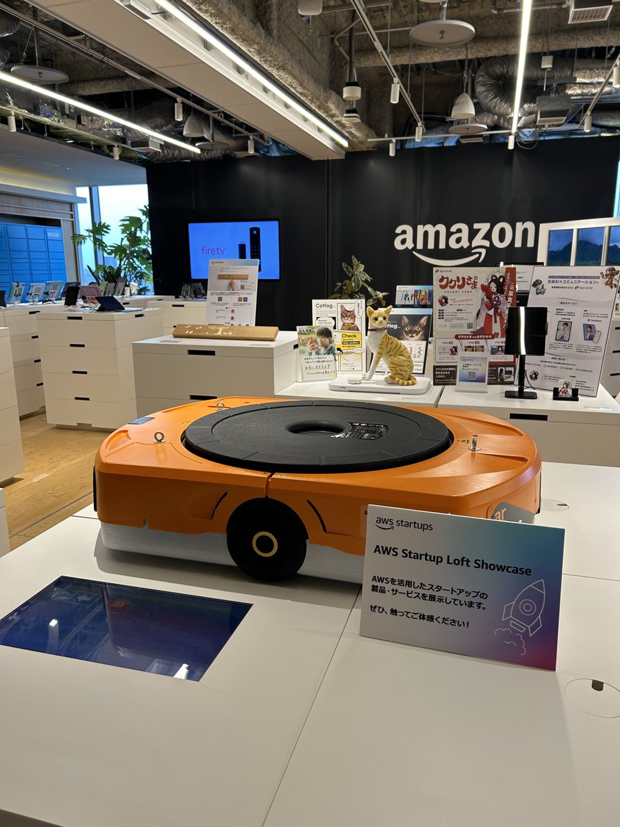 tabamarine220's tweet image. #AWSStartupLoft に行ってきました！