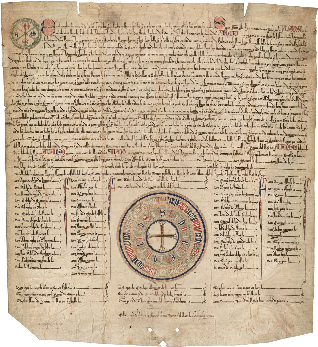 ArchivosEst's tweet photo. 🆕Ya publicadas en #PARES las primeras 70 cajas del archivo de los marqueses de Aguilar de Campoo del Archivo Histórico de la Nobleza (#AHNOB)➡️Diplomas medievales de especial relevancia para el estudio de varias comarcas de Cantabria, Palencia y Burgos.
🔗https://t.co/I0aHHODiVY https://t.co/hCJdJpOo9u
