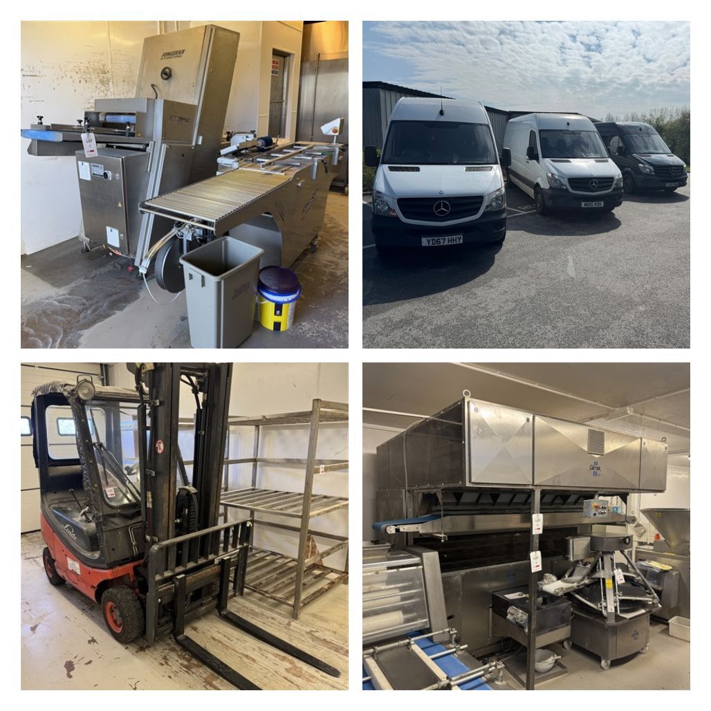LSHAssetsales's tweet image. #auctionpreview - Contents of Bakery to Include Production &amp;amp; Bagging Lines, Ovens, Bakery &amp;amp; Café Equipment, Cold Rooms, Forklift, Vehicles etc - tinyurl.com/2s433s9z #bakeryequipment #productionlines #bagginglines #cafeequipment #ovens #vehicles
