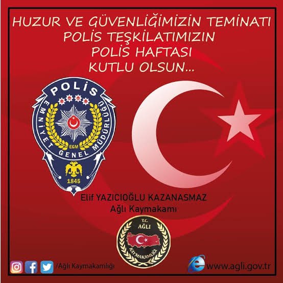 MuhtarEsat's tweet photo. “Huzur ve güvenliğimiz için 180 yıldır gece gündüz demeden çalışan tüm polislerimizin Polis Haftası'nı kutluyorum.” “Cesaretiniz ve fedakârlığınızla gurur duyuyoruz. 
#TCİÇİŞLERİBAKANLIĞI#
#MAHMUTDEMİRTAŞ#
#KAHRAMANTÜRKPOLİSİ# https://t.co/WHbUMM3Zpp
