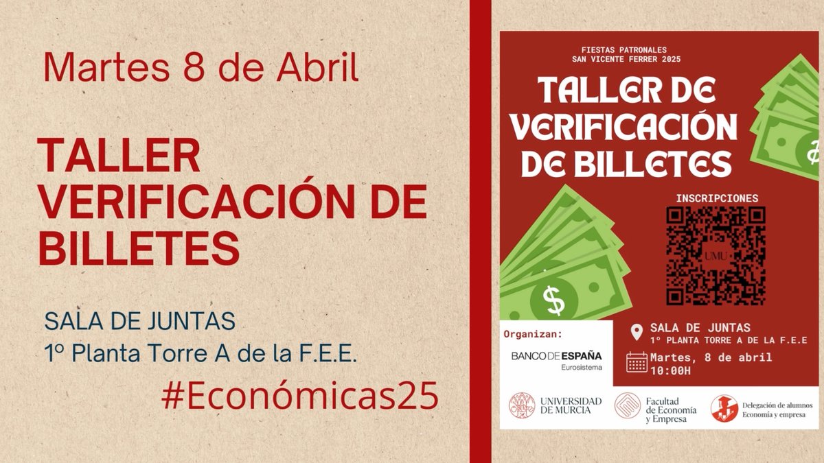 Facultad de Economía y Empresa UMU tweet media