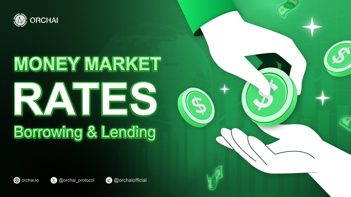 astha56363's tweet photo. @UnionExGlobal 👑ANOTHER EXPLODING DAY WITH THE RATES IN #ORCHAI MONEY MARKET👑

Capital moves where opportunity flows:

💰 Borrow Rate: 14.09%
💰 Lend Rate: 10.4%

🔗 https://t.co/zr6R7ZumNa

🚀 DeFi trends never wait; those who act now seize the chance! It's a game of strategy — play it well! https://t.co/SQB1hXHUCk