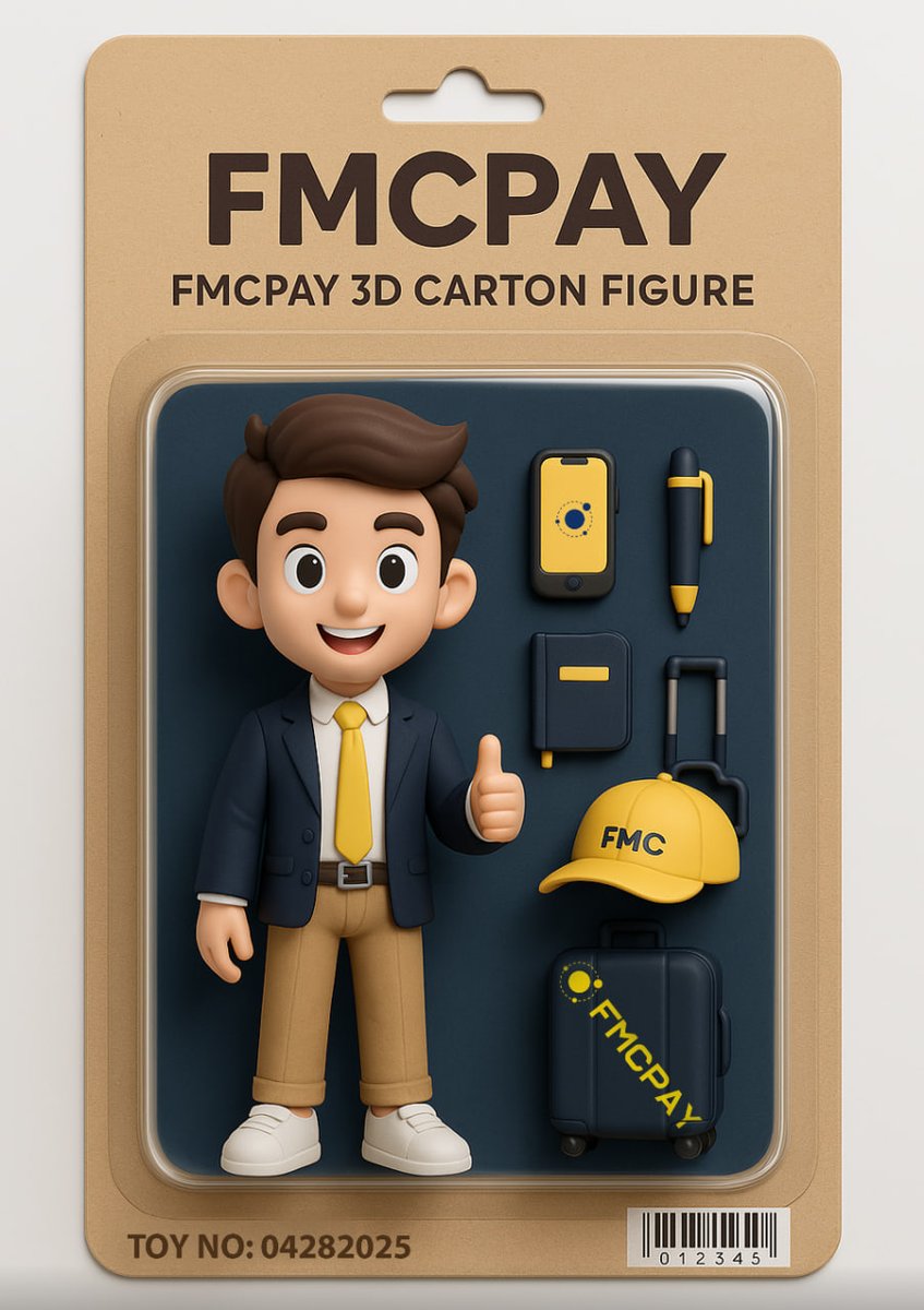 FMCPay's tweet photo. 👨💼📱 A fully packed set of an FMCPAY trader.
This isn’t just a figure. It’s a whole Web3 lifestyle! 🚀
#FMCPAY #NextGenTrader #CryptoVibes https://t.co/dVj2puipAb