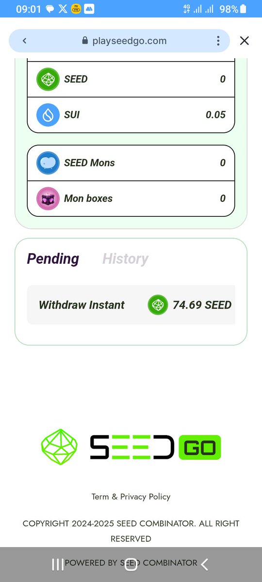 Optimumbwoy's tweet photo. @SeedCombinator Mine is pending for days what the fuck https://t.co/dLnYNFyNuy