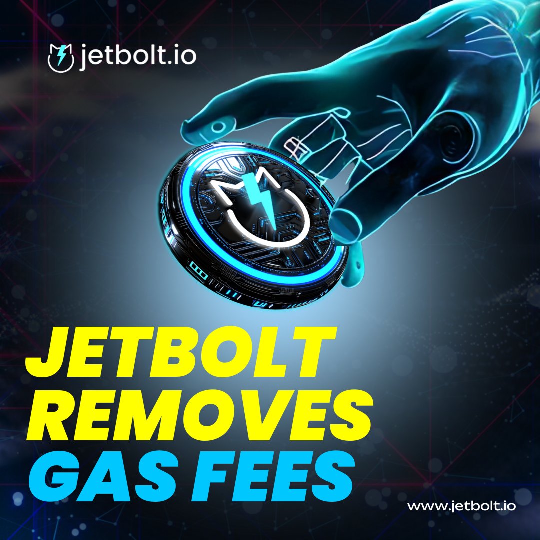 JetBoltOfficial's tweet photo. Why pay more to earn less?

JetBolt removes the fees and adds real value:
✅ Zero gas
✅ Instant transactions
✅ AI power

Discover JetBolt 👉 https://t.co/DoUZvKoGoo

#JetBolt #Web3 #AICrypto #Altcoins #CryptoStaking #Crypto #Cryptocurrency https://t.co/NCfg9uZqjx