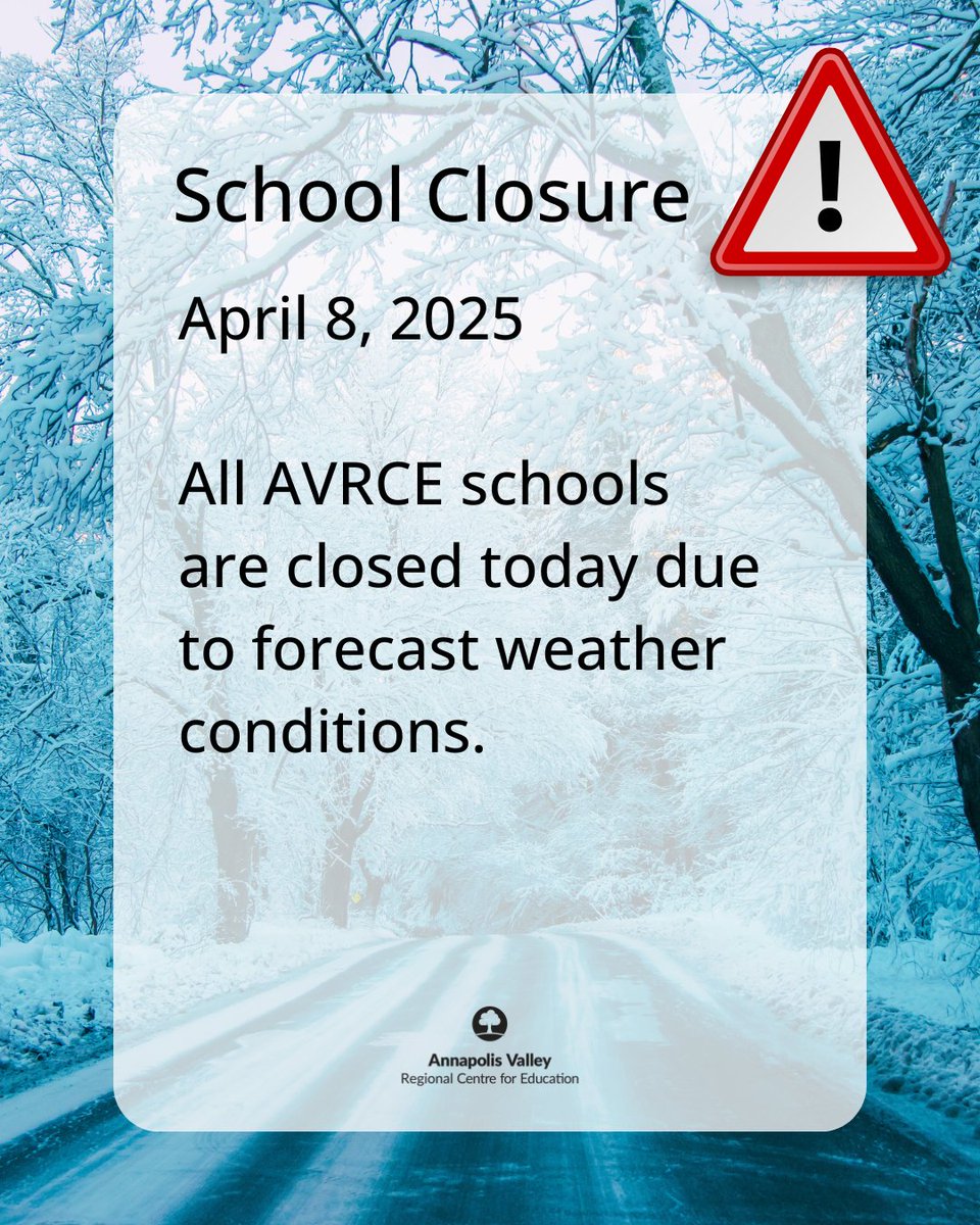 Annapolis Valley Regional Centre for Education tweet media