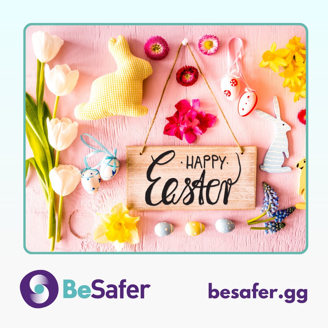 Is there such a thing as too much chocolate? We don't think so! The BeSafer team wishes you happiness, safety, and fun this Easter. See you after the break for more lessons on healthy relationships &amp; domestic abuse support. #guernsey #domesticabuse #healthyrelationships #support
