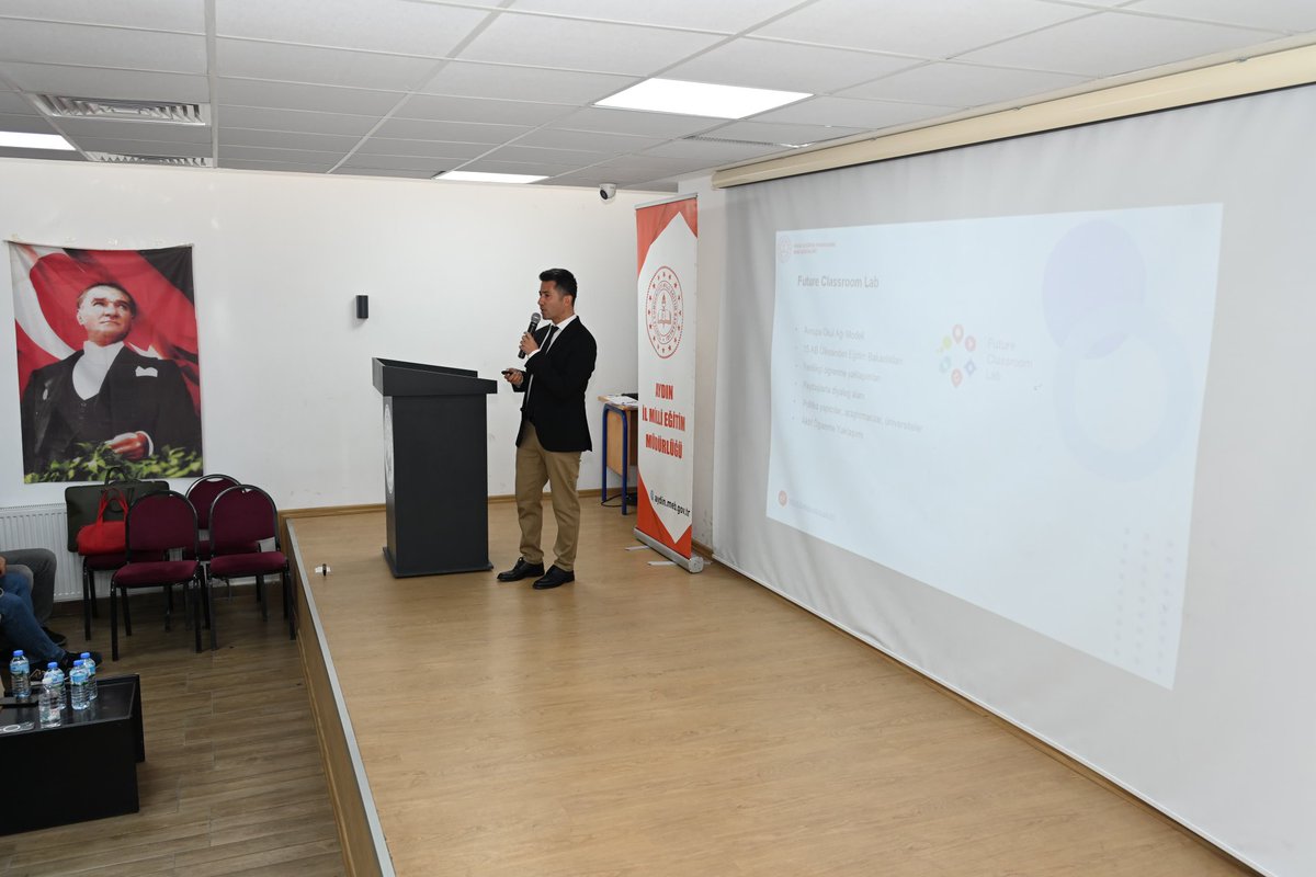 ▪️Müdürümüz <a href="/ekicis20/">Süleyman EKİCİ</a>, MEB Yenilik  ve  Eğitim  Teknolojileri  Genel  Müdürlüğümüz  tarafından  Scientix  Projesi kapsamında 8-11  Nisan  2025  tarihleri  arasında  Efeler ilçemiz  Adnan  Menderes  Ortaokulunda düzenlenen "Scientix  Projesi  STEM  Eğitimi  Çalıştayı"na katılarak