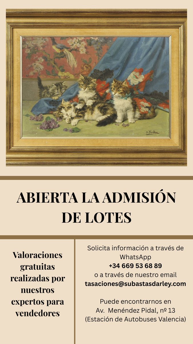 Subastas Darley (@subastasdarley) on Twitter photo 