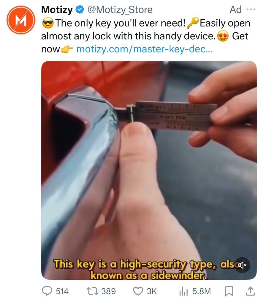 State of this Platform: Lockpicks