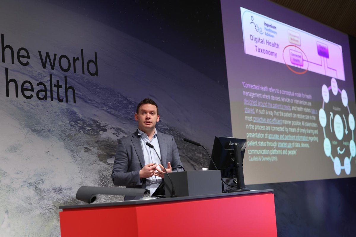 RCSI School of Population Health (@rcsi_pophealth) on Twitter photo Dr <a href="/argentrob/">Rob Argent</a>, <a href="/RCSIPharmBioMol/">RCSI School of Pharmacy and Biomolecular Sciences</a>, outlining what digital health is & what it can do for outcomes at #NHOC2025 at <a href="/RCSI_Irl/">RCSI</a> today. While technology is at the centre of official definitions of digital health, he highlighted the role of connected health & the role of the patient. Dr <a href="/argentrob/">Rob Argent</a>, <a href="/RCSIPharmBioMol/">RCSI School of Pharmacy and Biomolecular Sciences</a>, outlining what digital health is & what it can do for outcomes at #NHOC2025 at <a href="/RCSI_Irl/">RCSI</a> today. While technology is at the centre of official definitions of digital health, he highlighted the role of connected health & the role of the patient.