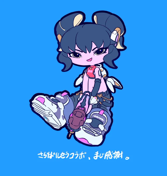 落書きFA!ルセラコラボ大感謝。#Overwatch2Fanart 