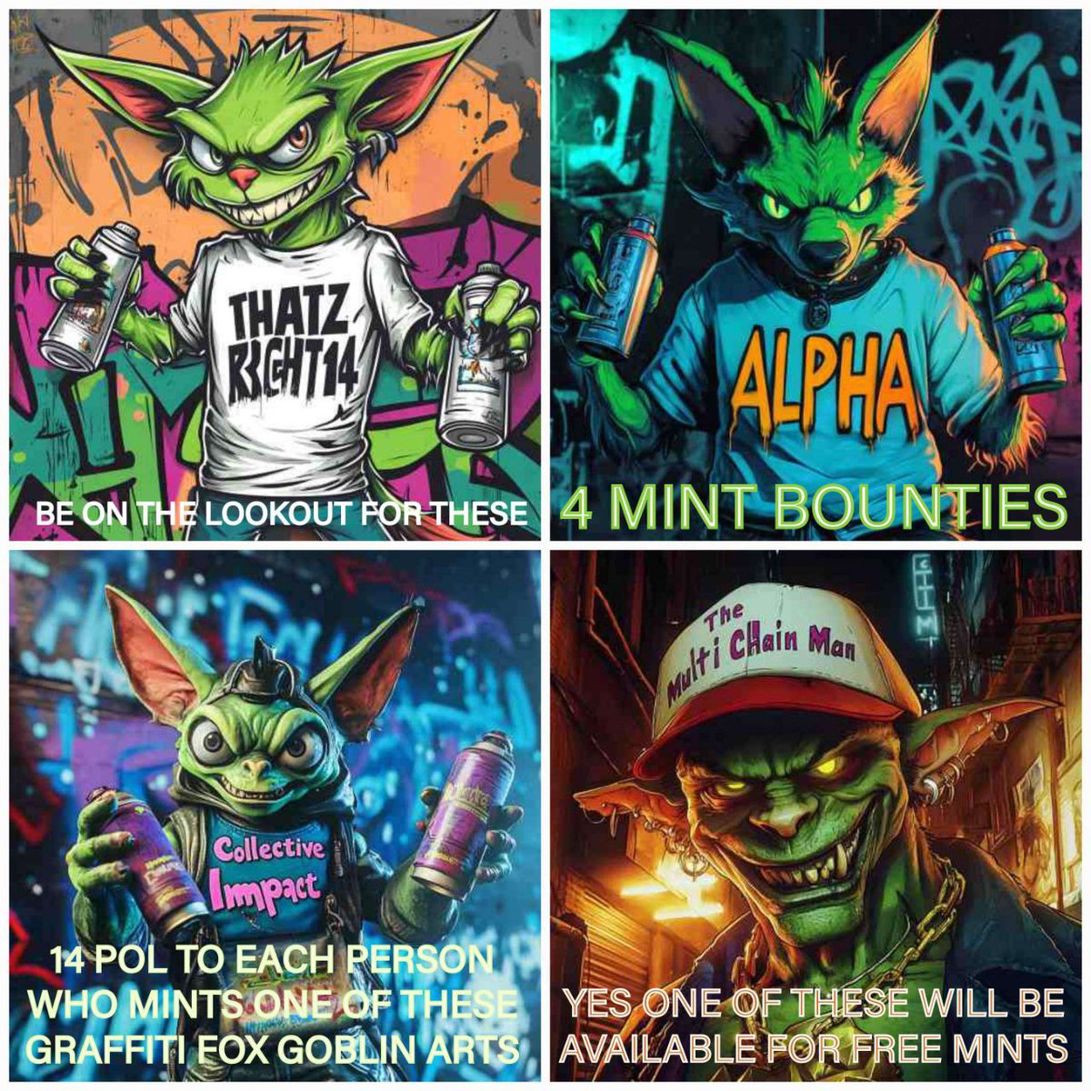 Nuno NFT Frens Lourenco (@kapicrynft) on Twitter photo Hello beautiful family 😊❤️
Let's show our love to <a href="/fox_goblin/">Fox Goblin</a>
This is an impact charity project lead by our dear friend <a href="/thatzright408/">Thatzright14🧚🏻♀️</a>
The mint will be on April 25th.
Let's spread the word out family ❤️
Love you all family 😊❤️ Hello beautiful family 😊❤️
Let's show our love to <a href="/fox_goblin/">Fox Goblin</a>
This is an impact charity project lead by our dear friend <a href="/thatzright408/">Thatzright14🧚🏻♀️</a>
The mint will be on April 25th.
Let's spread the word out family ❤️
Love you all family 😊❤️