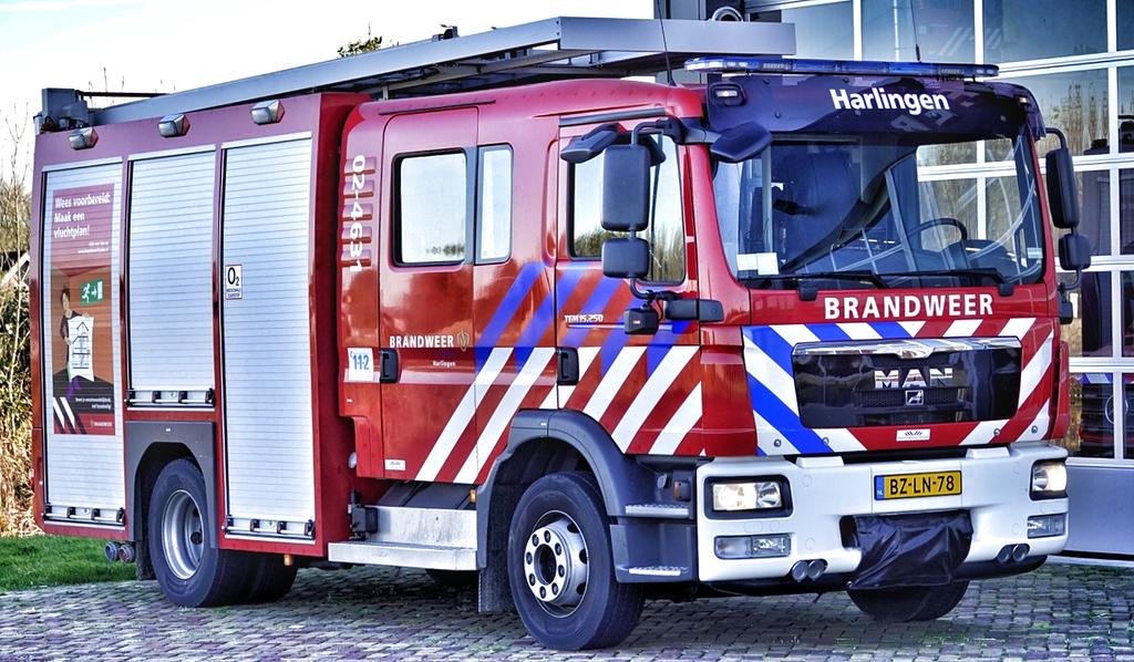 Ongeval wegvervoer op N31 Harlingen