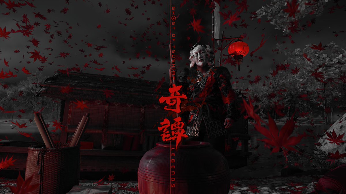 GamesEleos's tweet photo. #GhostOfTsushima #ManyFacesMask #PS5 #SilentGhost #HauntingNPC #DarkAesthetic #JapaneseFolklore #SamuraiHorror #EerieVibes #RedMapleLeaves

"Silent mask of dread, Red leaves whisper death's cold breath— Faces scream, unheard." https://t.co/pC9acxL5mD