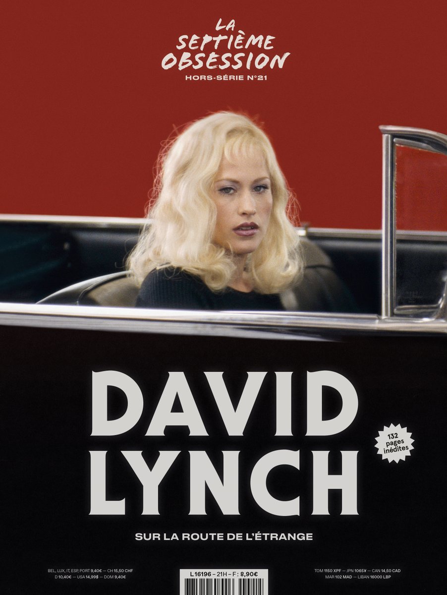 7eme_obsession's tweet photo. DAVID LYNCH ❤️‍🔥
EN KIOSQUE LE 11 AVRIL ☕🦉
4 COUVERTURES AU CHOIX  
132 pages sur un réalisateur inclassable, immense, inoubliable.  
─ Sommaire : https://t.co/ZBRyHjCqXM
─ Commander : https://t.co/Ep0QACYbE0 https://t.co/1m9QigouGF