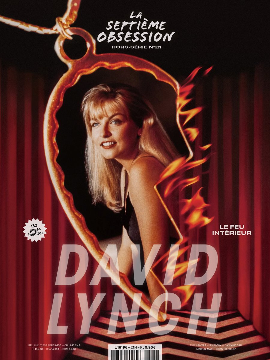 7eme_obsession's tweet photo. DAVID LYNCH ❤️‍🔥
EN KIOSQUE LE 11 AVRIL ☕🦉
4 COUVERTURES AU CHOIX  
132 pages sur un réalisateur inclassable, immense, inoubliable.  
─ Sommaire : https://t.co/ZBRyHjCqXM
─ Commander : https://t.co/Ep0QACYbE0 https://t.co/1m9QigouGF