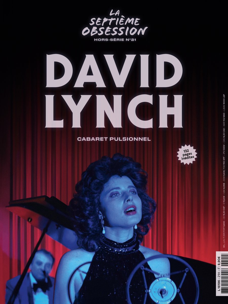 7eme_obsession's tweet photo. DAVID LYNCH ❤️‍🔥
EN KIOSQUE LE 11 AVRIL ☕🦉
4 COUVERTURES AU CHOIX  
132 pages sur un réalisateur inclassable, immense, inoubliable.  
─ Sommaire : https://t.co/ZBRyHjCqXM
─ Commander : https://t.co/Ep0QACYbE0 https://t.co/1m9QigouGF