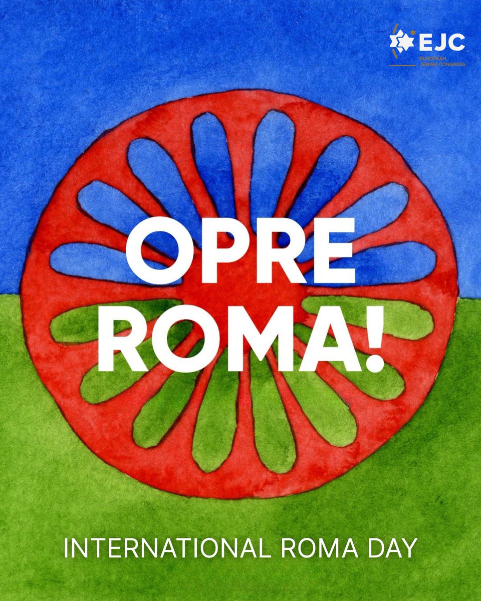 On #InternationalRomaDay, we honour the rich history, culture and resilience of Roma communities across Europe.  

We stand in solidarity with the Roma people in the fight against antigypsyism, discrimination and exclusion.