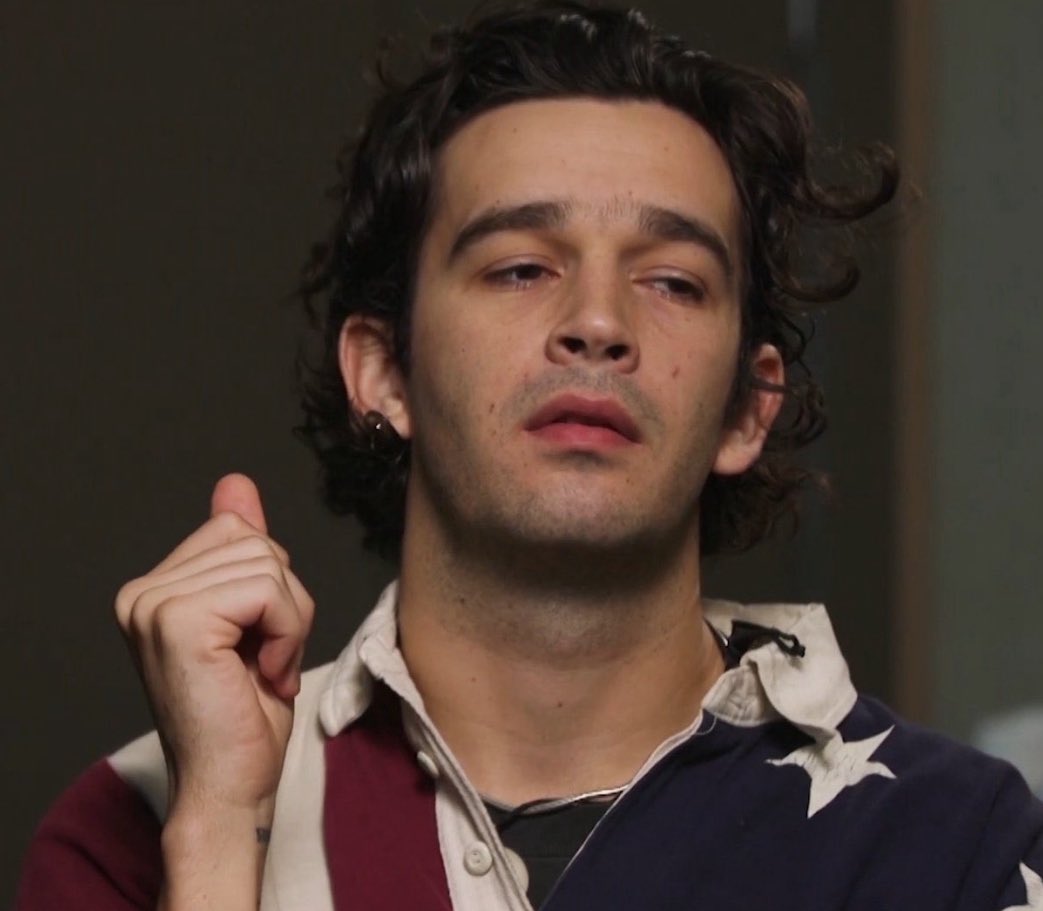 the1975_thteam's tweet photo. Happy Birthday to Matty Healy!

36 years old. Love the man, what a legend. 

#The1975 https://t.co/nCMiE2agFv