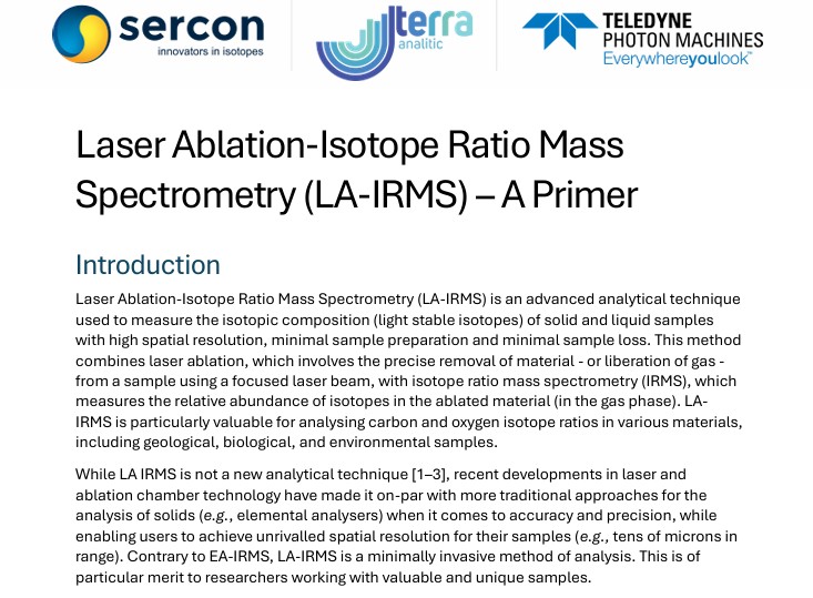 Sercon IRMS tweet media