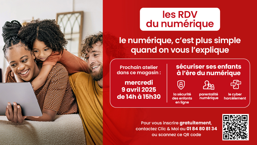 #SFR renforce son engagement en faveur de l'inclusion numérique avec « Les RDV du Numérique », une initiative pour accompagner les familles dans l’apprentissage et la sécurisation de leurs usages du numérique.

Le communiqué 👉 alticefrance.com/sites/default/…