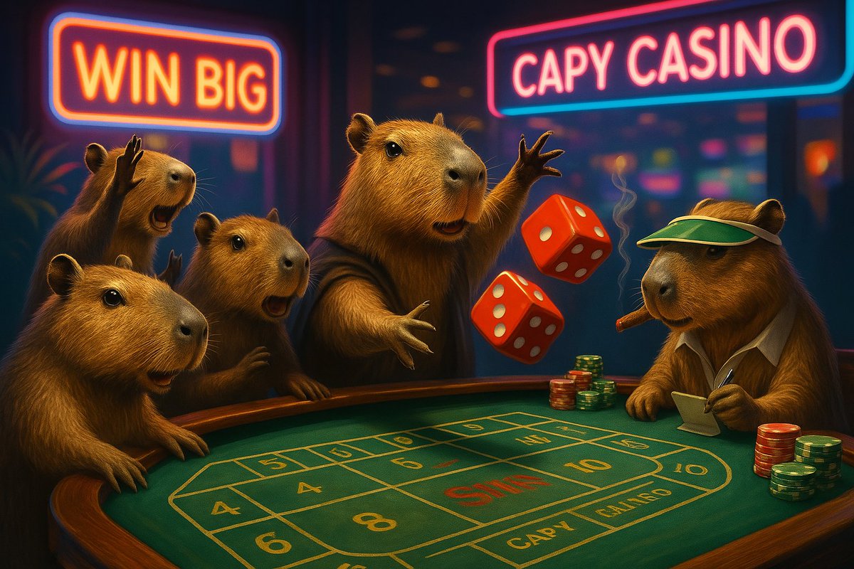 CAPYBARA CASINO MEME CONTEST 🎰 

Capy’s at the table. $Magnus is dealing.
You’re either posting memes or folding. 🦫💸

HOW TO PLAY:
1️⃣ Make a Capy gambling meme (AI, jpegs, videos; whatever slaps)
2️⃣ Post it, tag us, and use #MagnusContest
3️⃣ Tag 3 unlucky friends to drag into