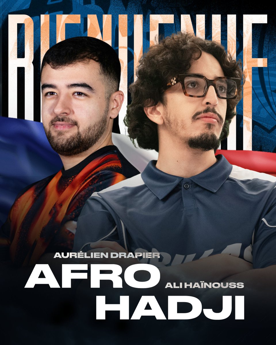 🇫🇷 <a href="/hAdjiCSGO/">hAdji</a> and <a href="/afro_csgo/">afro</a> are joining us for the rest of the season

Let them cook! 👨‍🍳👨‍🍳 #MonteGang