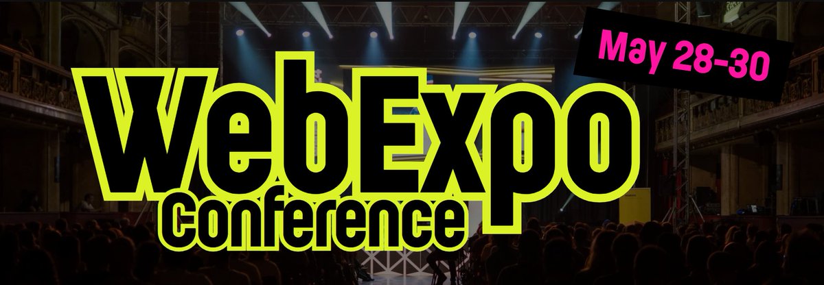 Pokud odebíráte newsletter <a href="/AsociaceUX/">Asociace UX</a>, tak už víte, že jsme s naším dlouholetým partnerem <a href="/webexpo/">WebExpo Conference - May 28-30, 2025</a> vyhlásili soutěž o lístek na letošní konferenci 28.+29.5.
Stačí být členem Asociace UX, odebírat newsletter #WebExpo a správně odpovědět na jednu otázku: asociaceux.us3.list-manage.com/track/click?u=…