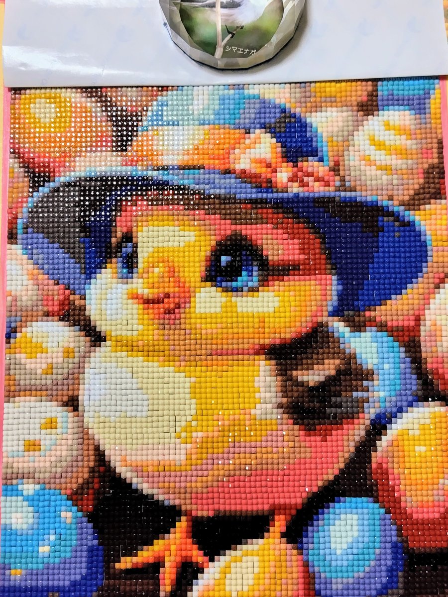 marigold3939's tweet photo. DA
イースターな可愛いひよこちゃん
途中経過💎

久々にアップ出来たわ～
ひよこちゃん、可愛い👒をお召しです🎵
こちらも完成間近
離れてるからお鳥様の呼び鳴きがすごくて、じっくりやれない😑
#ダイヤモンドアート 
#merrilydiamondart
#runa https://t.co/ZgQdv8K6Y4