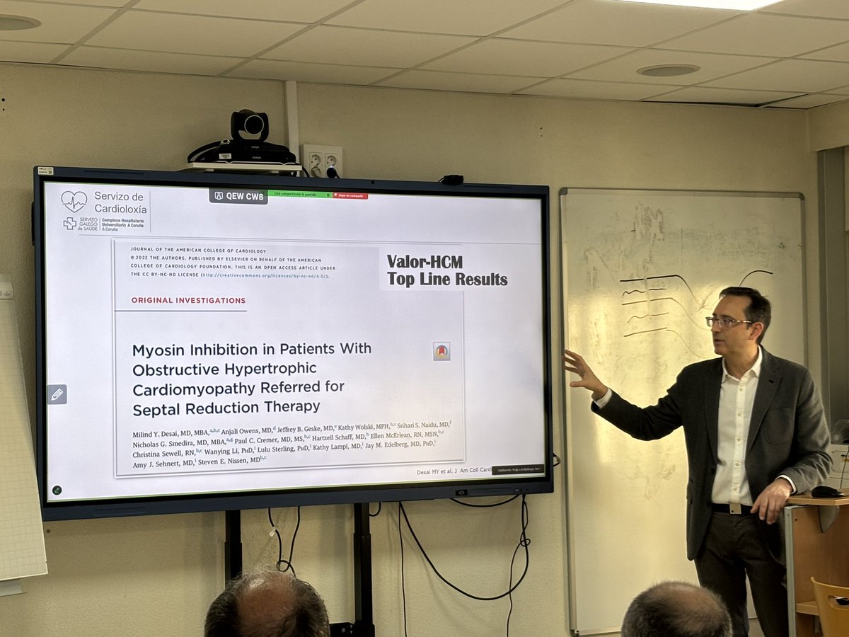 Cardiología La Paz (@cardiohulp) on Twitter photo Ponente de lujo para la sesión de expertos de abril con <a href="/rbarvil/">Roberto Barriales-Villa</a>
🔹Novedades en el tratamiento de la Miocardiopatía Hipertrófica
❤️ Lleno total con asistencia de compañeros de Cardiología pediátrica y genética Ponente de lujo para la sesión de expertos de abril con <a href="/rbarvil/">Roberto Barriales-Villa</a>
🔹Novedades en el tratamiento de la Miocardiopatía Hipertrófica
❤️ Lleno total con asistencia de compañeros de Cardiología pediátrica y genética