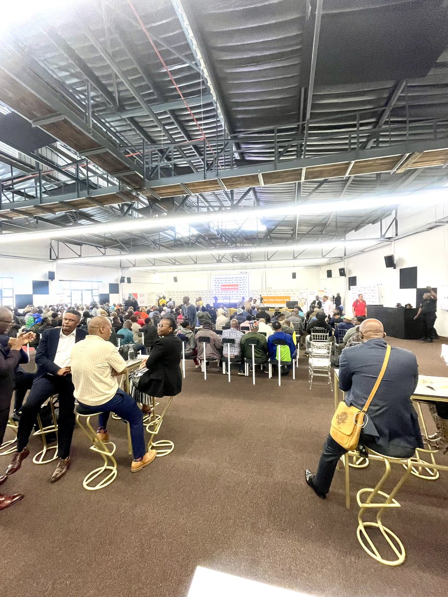 Today’s the day! We’re live at the official launch of the Spaza Shop Support Fund at Eyethu Theatre, Mofolo, Soweto. FTH joins in supporting township businesses through this game-changing initiative. #FTHOnTheGround stay glued to our socials to find out more