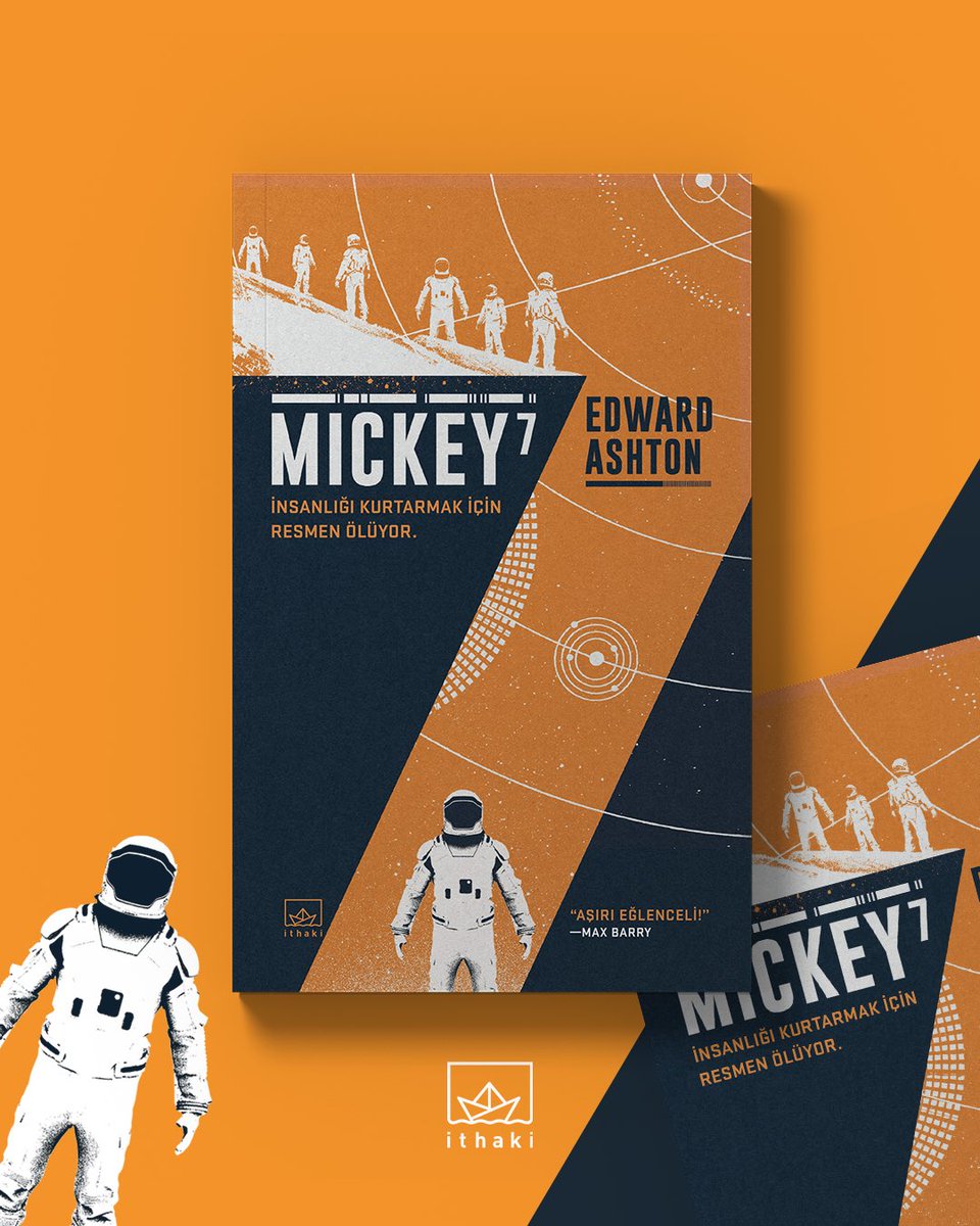 ithakiyayinlari's tweet photo. #Mickey7 👨🏼🚀
“Andy Weir, tahtın sallanıyor!” —Stephen Baxter
Mickey 7, bir “Harcanabilir”di: Buz gezegeni Niflheim’ı kolonileştirmek için gönderilen keşif ekibinin harcanabilir bir çalışanı. Eğer bir görev çok tehlikeliyse ona Mickey gidiyordu çünkü her öldüğünde, hafızasının büyük kısmını koruyarak yeni bir bedenle tekrar üretiliyordu. Altıncı ölümünün ardından Mickey 7, iş sözleşmesinin şartlarını ve neden bu iş pozisyonunun boş kaldığını çok iyi anlamıştı.
Parazit’in Oscar ödüllü yönetmeni Bong Joon-ho’nun, Robert Pattinson’ın başrolünde yer aldığı heyecanla beklenen Mickey 17 filmine ilham kaynağı olan Mickey 7 şimdi Türkçede!
#İthakiYayınları #Mickey17