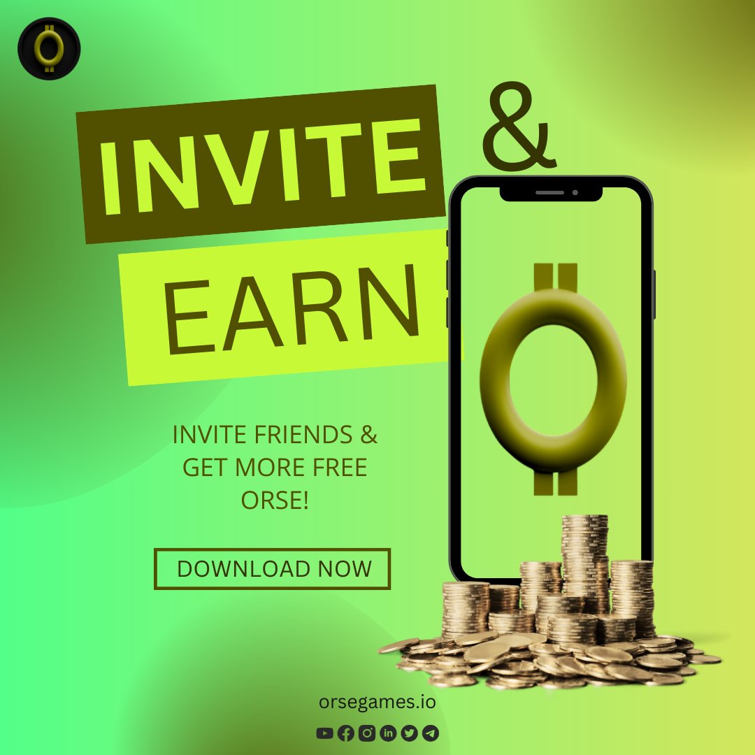 OrseGames's tweet photo. 🔥 Bring your squad!
Earn extra ORSE for every friend you invite!
Let’s build the biggest Ludo empire! 🎲💰
Visit: https://t.co/M4WHpDoiNY
#Crypto #Blockchain #GameFi #OrseGames #Orse #Play2Win #Play2Earn #PlayFi #Binance #Kucoin #Gateio #MetaverseCrypto #NFTs #LudoCrypto https://t.co/Wemh69W3FG