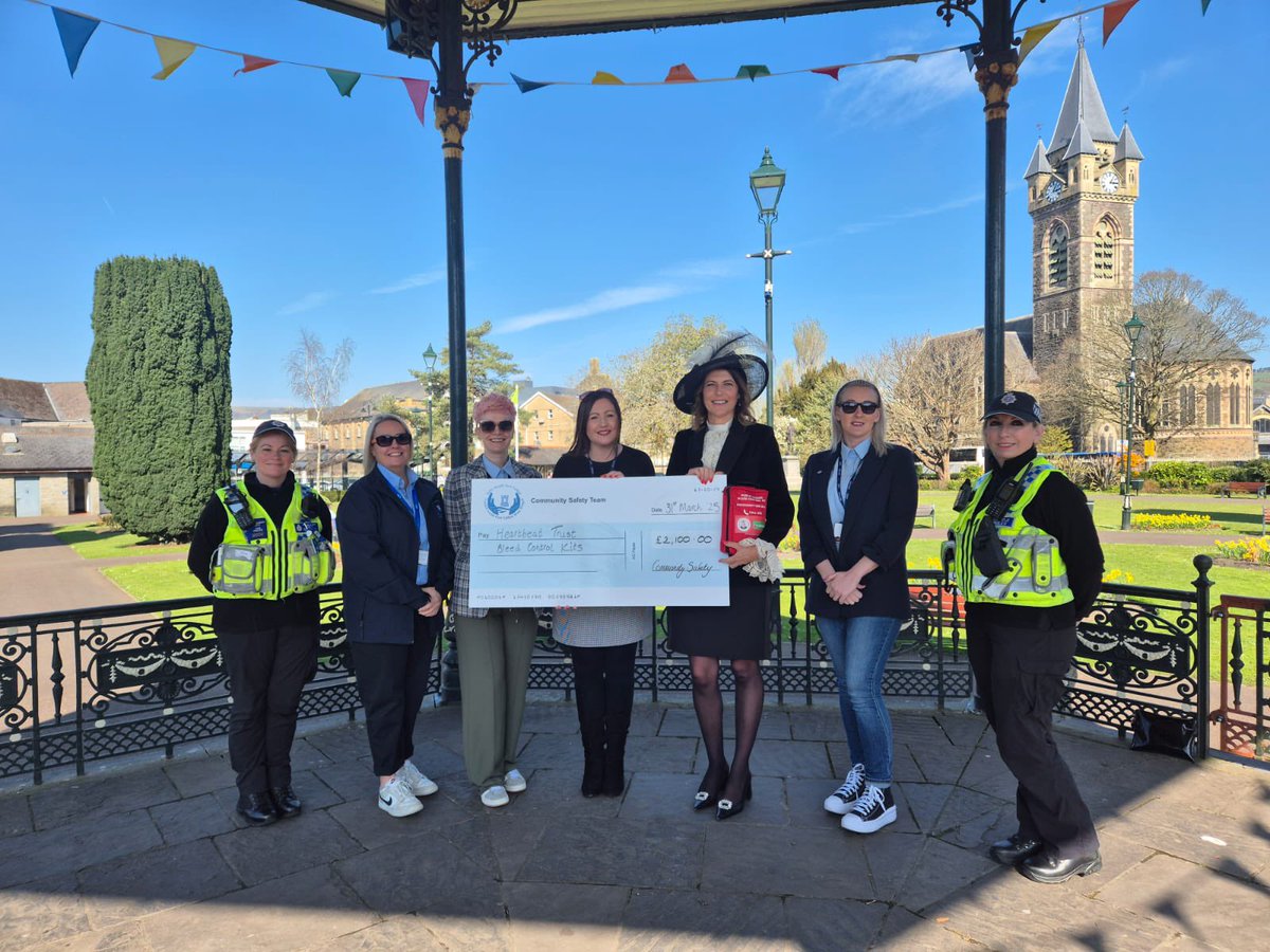 Last week the incredible <a href="/SaferNPT/">Safer NPT</a> donated £2100 for my life saving Critical Bleed Control initiative which will provide 22 kits for the public to use in the case of an emergency. I am so grateful for the enormous support I have received. Together we can help keep us safe ❤️‍🩹