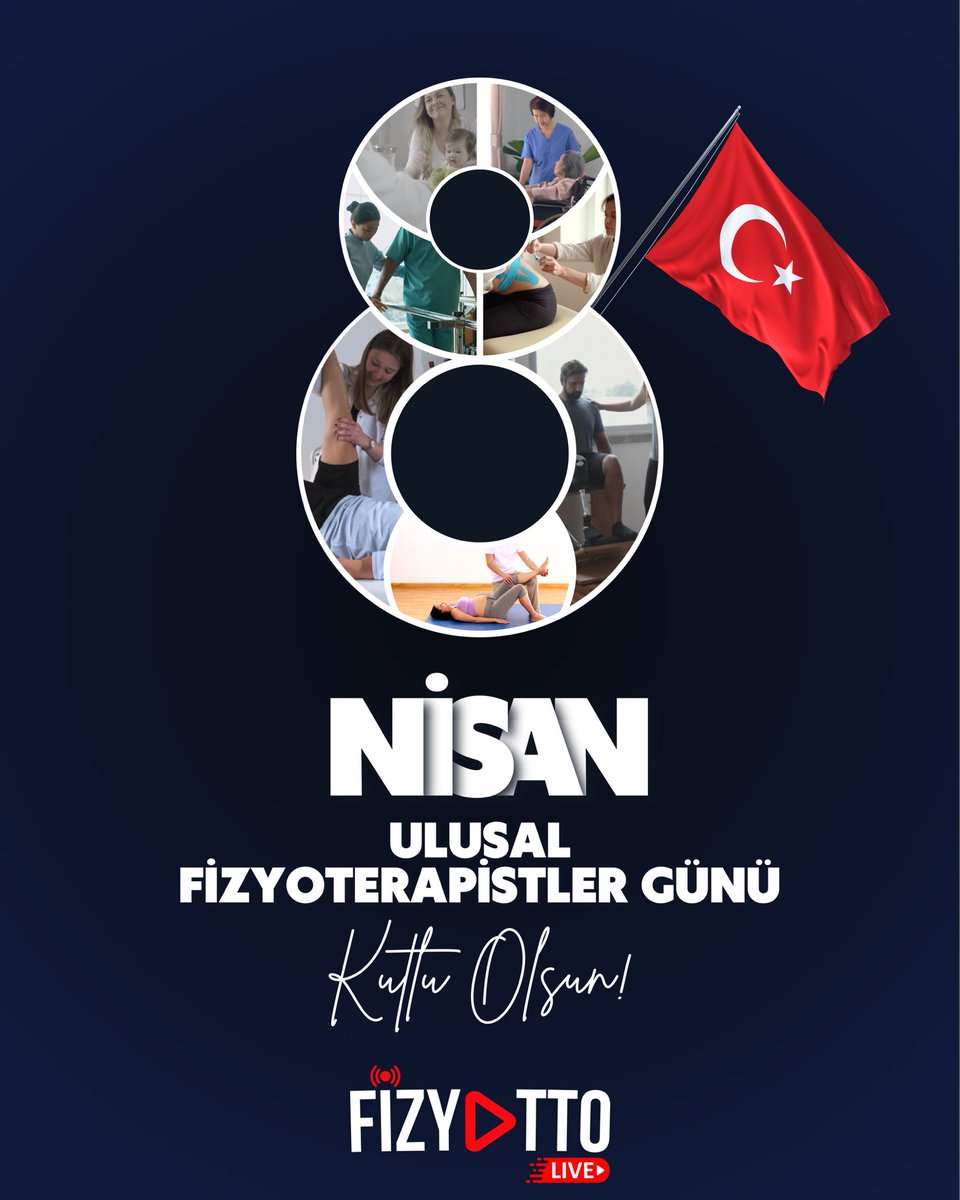 fizyotto's tweet photo. 🇹🇷 8 Nisan Ulusal Fizyoterapistler Gününüz Kutlu Olsun! https://t.co/Zy1uFpGQcX