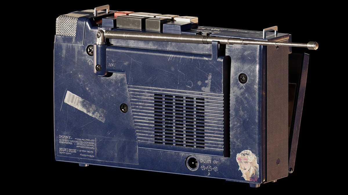 Luis_Mi73's tweet photo. Hey guys I made a radio #3dart https://t.co/yu0RXUE2wq