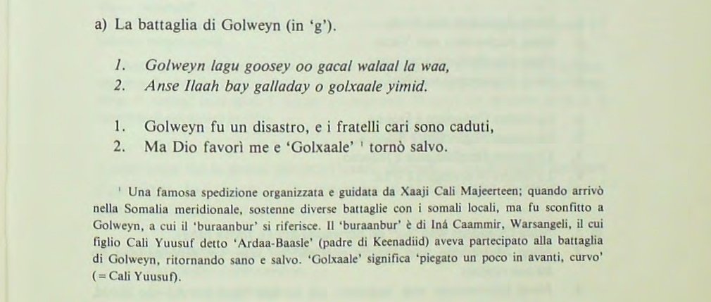 PuntlandVault's tweet photo. Ina Caamir [Warsangeli mother of Kenadiid's father, Cali Ardaabasle]~1848

1. Golweyn lagu goosey oo gacal walaal la wad,
2. Anse llaah bay galladay o golxaale yimid

1. Golweyn was a disaster, and dear brothers have fallen,
2. But God favored me and 'Golxaale[Cali] returned safe https://t.co/t5joxVFcXl