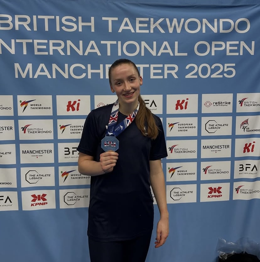 kgvsixthform's tweet photo. Everyone at KGV would like to extend a massive congratulations to former KGV pupil Ruby Mackay who has just been announced as a full-time athlete for the GB Taekwondo team. 🥳  This comes after she took silver at the British Taekwondo International Championships in March. 🥈 https://t.co/E0wwm5J6BQ