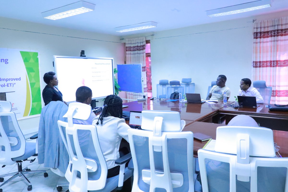 MyControl2025's tweet photo. Day 2: MyControl-ET Project Activities &amp; Protocols  
Date: April 8, 2025 | @Haramaya University  
The momentum continues!  
Today, the project team from Haramaya, Oda Bultum, and BOKU University discussing core activities and protocols essential to the project’s success. https://t.co/PZ3SceidP6