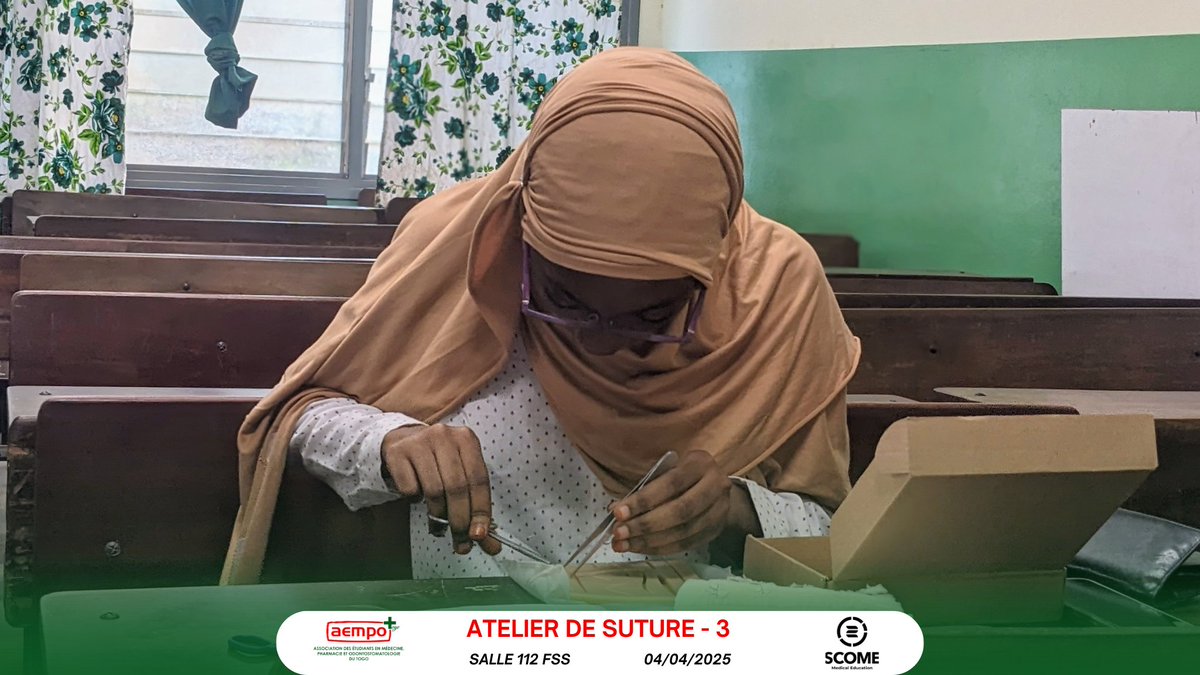 aemptg's tweet image. Belle énergie dans un bel esprit d'apprentissage !
Retour en images sur notre atelier de suture 

#atelierdesuture #suture #scome #scomelome #scometogo #aempolome #aempotogo #aempo